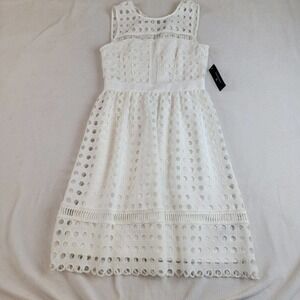 Nwt Spring Worthington Women's White Dress Size 4